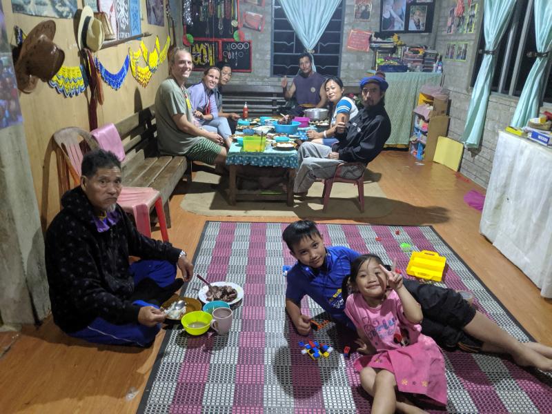 Family dinner in Long Pa'sia, a remote mountain village and home to some of Kammerer’s students. “This picture encapsulates a lot of what my year was about - making friends with the people around me of all ages and walks of life, and through commonalities learning from each others' way of life,” Kammerer said. “Often that took place at family meals in homes that didn't hesitate to invite me inside, homes just like this one, and I am forever grateful for that. Delicious food, interesting company, kids running around and playing. It was all lovely.”